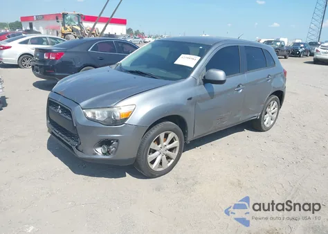 2014 Mitsubishi Outlander Sport Es z USA, uszkodzony, nr VIN 4A4AR3AU8EE024062